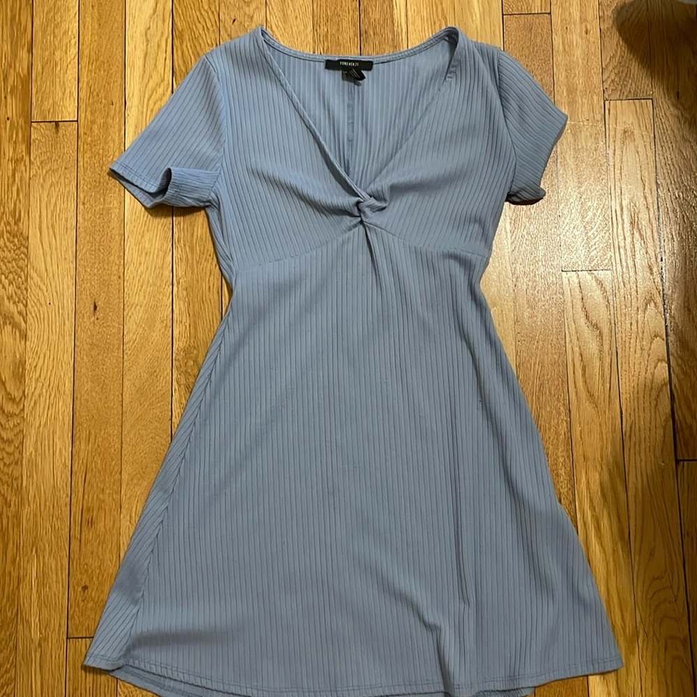 Forever 21 blue summer dress